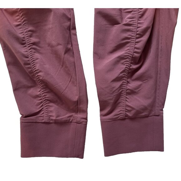 Athleta Altitude mid rise jogger, zip pockets cuffed,‎ 988416, maroon, size 6T - Picture 6 of 12